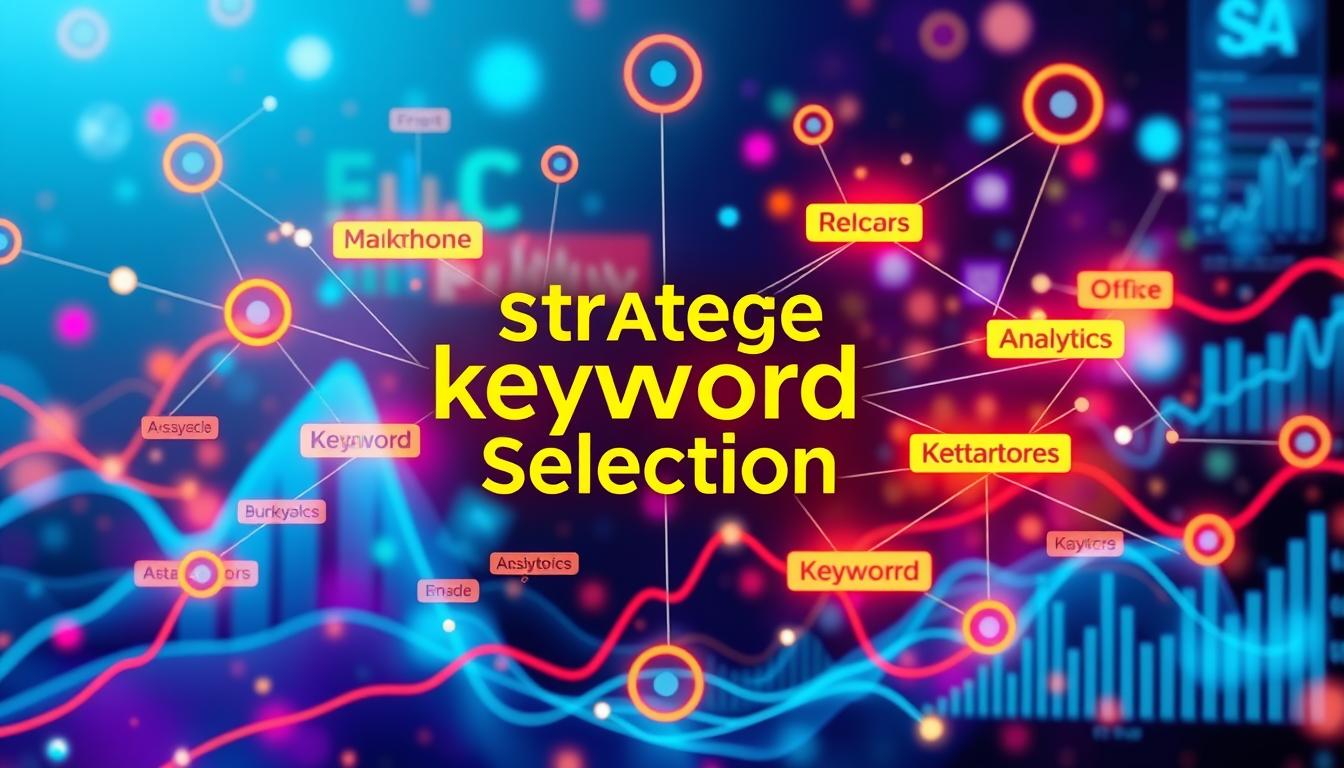 Digital marketing experts discussing keyword strategies with charts and notes for ROI-focused AdWords campaigns.