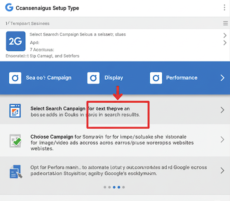 backbone of Search campaign