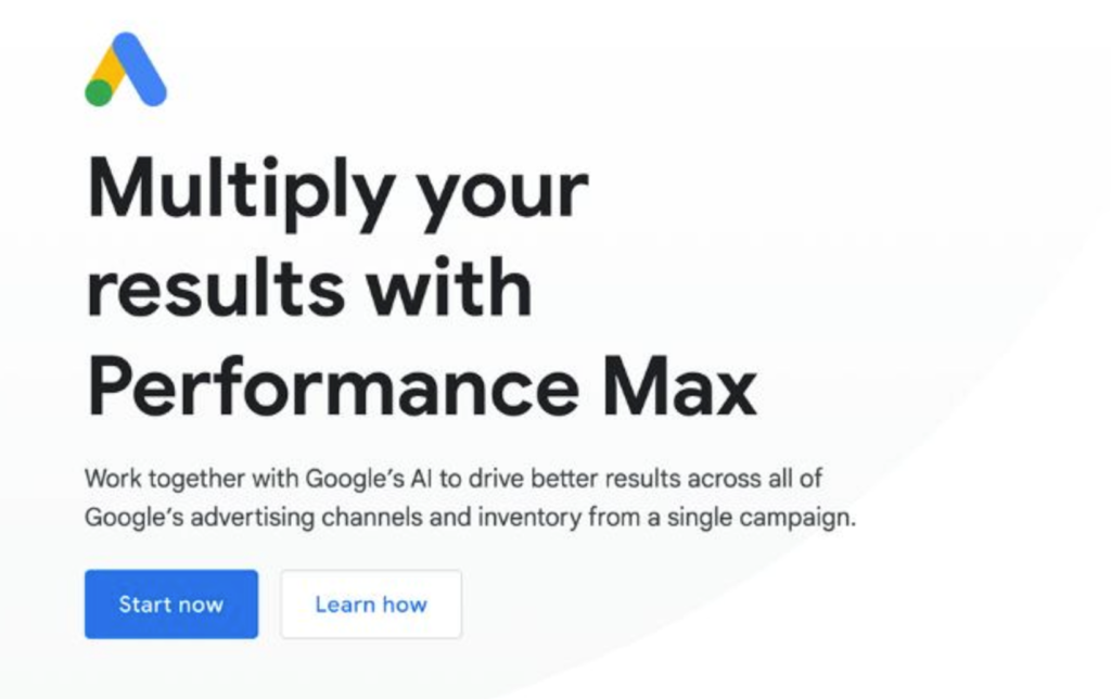 Performance Max campaigns