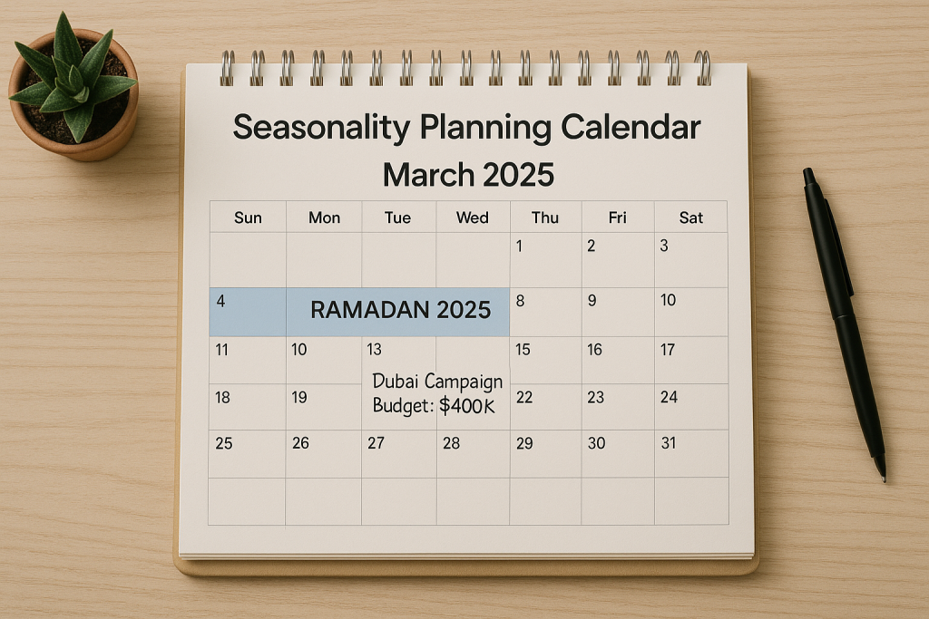 Account for Seasonality