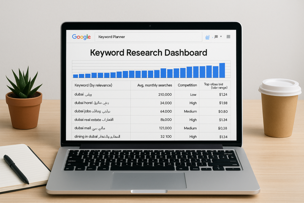 Research Industry Benchmarks and Google Ads Campaign Budget Planning