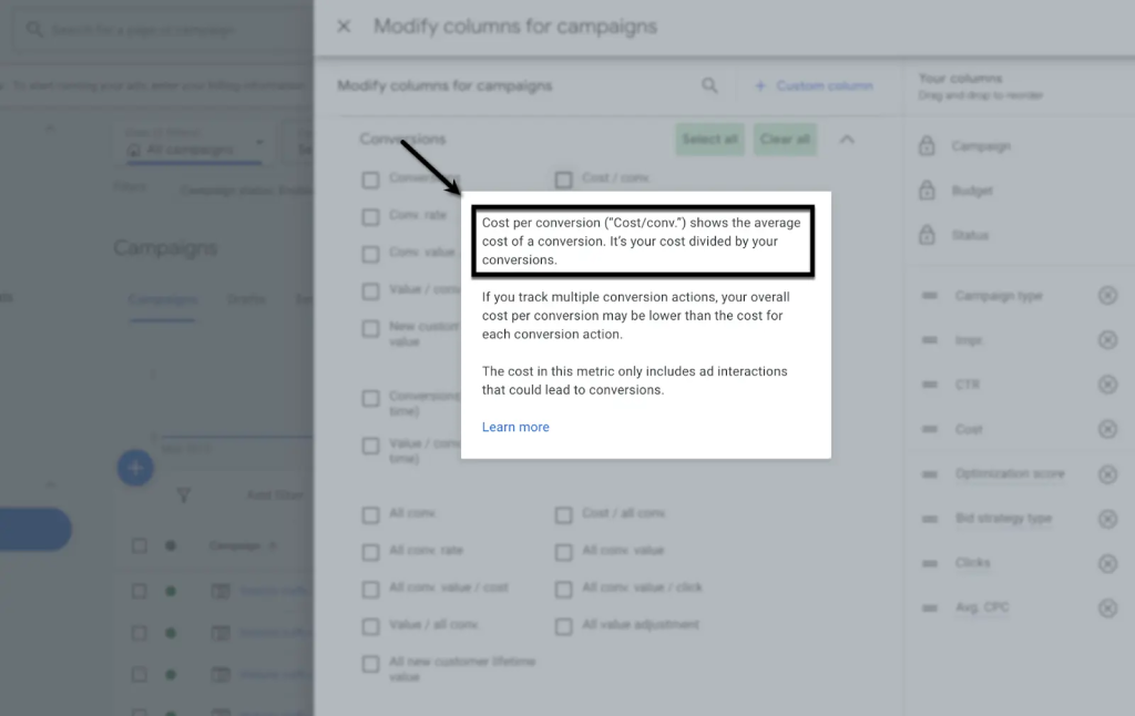 Track the Right Metrics and reviewing Google Ads Reports