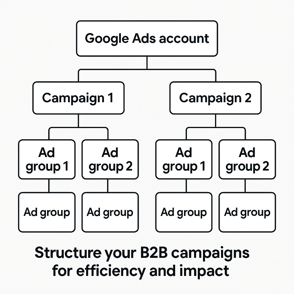 google ads campaign structure