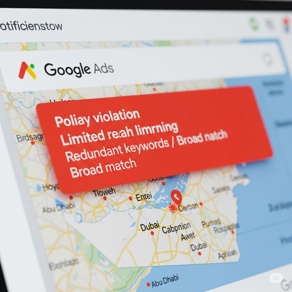 google ads policy violation and Google Ads Redundant Keywords