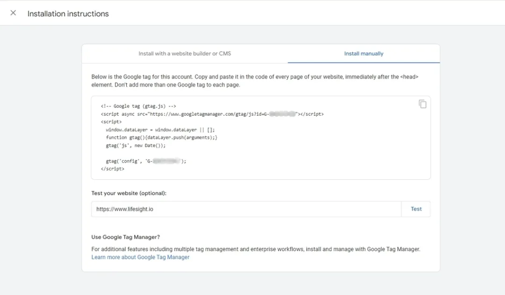Set Up the Conversion Tracking Tag