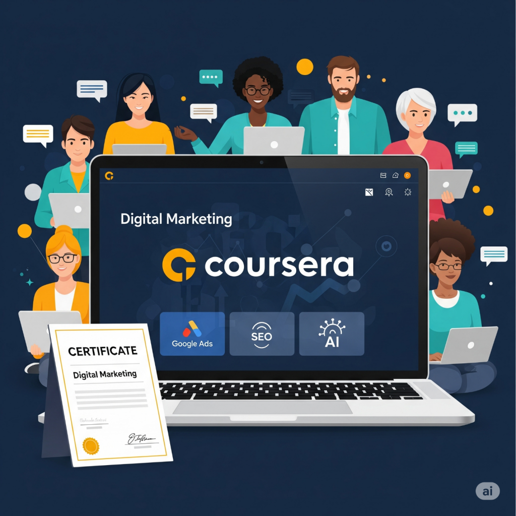 digital markrting coursera