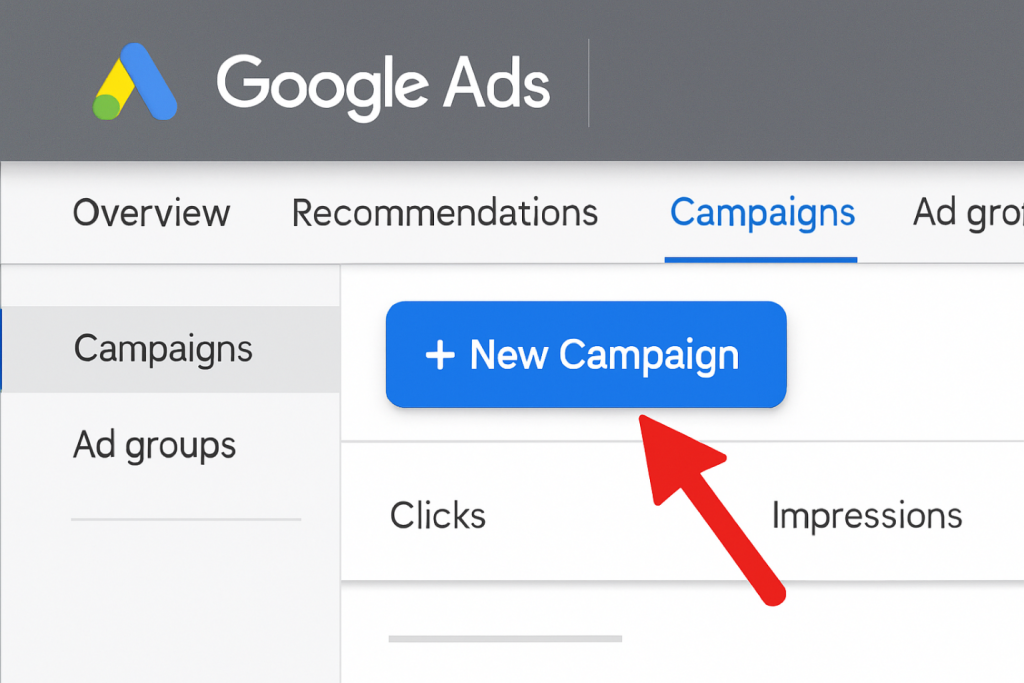 google ads new campaign