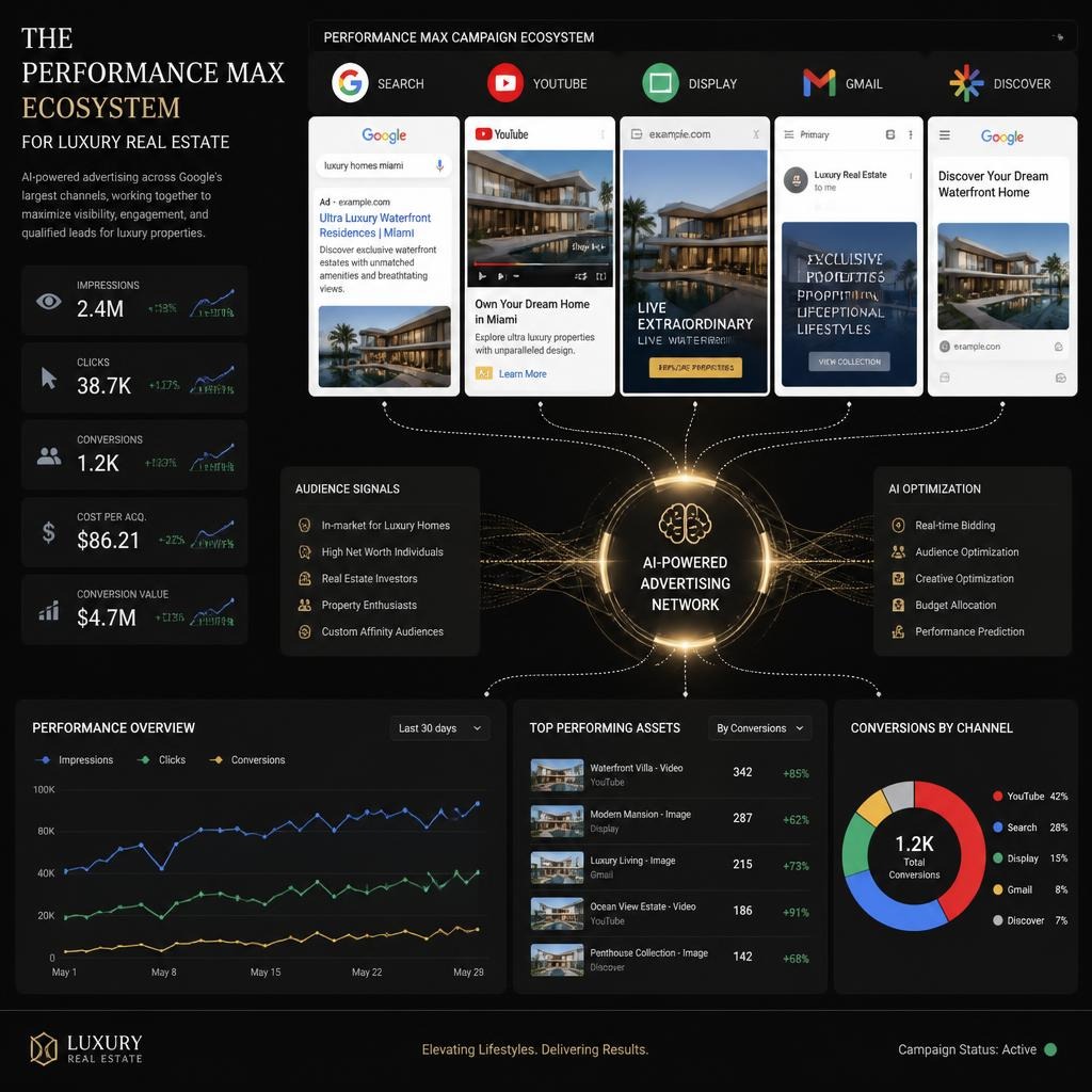 Full Potential of Performance Max - Real Estate Google Ads Campaign Guide